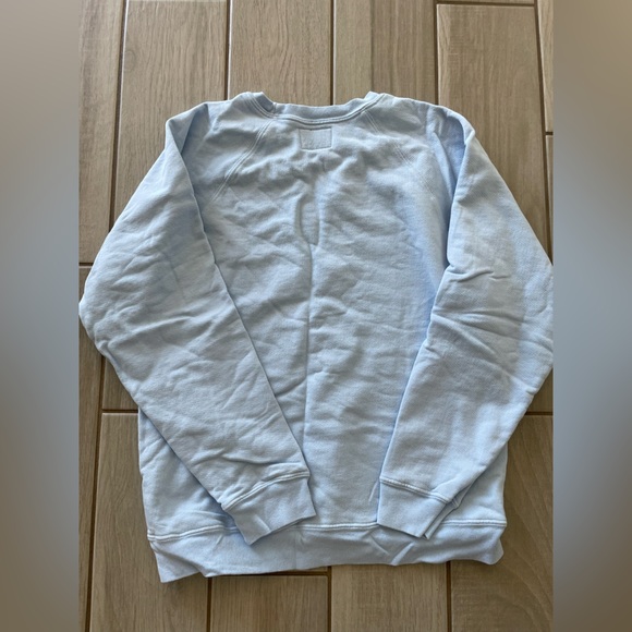 Retro Brand Black Label Los Angeles Light Blue Graphic Sweatshirt, size medium - Picture 5 of 6